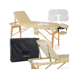 Table de massage portable Bianca - Beige