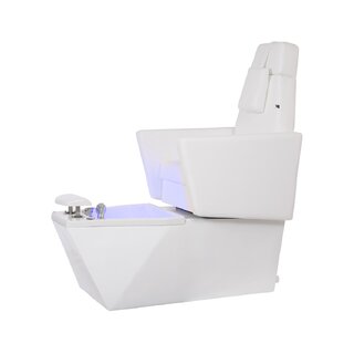 Fauteuil de pédicure luxueux avec bain de pieds