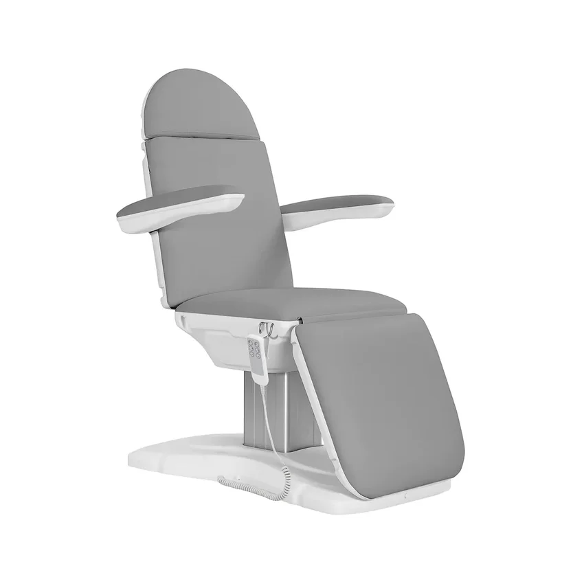 Fauteuil de soins électrique à colonne releveur Eclipse 3 gris