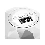Lampe LED UV brillante 86W blanc/argent nacré