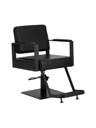 Fauteuil de barbier Gabbiano Modena Noir