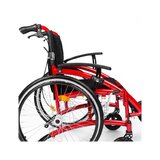 Fauteuil roulant léger avec cadre en aluminium - Seulement 13,7 kg - Pliable
