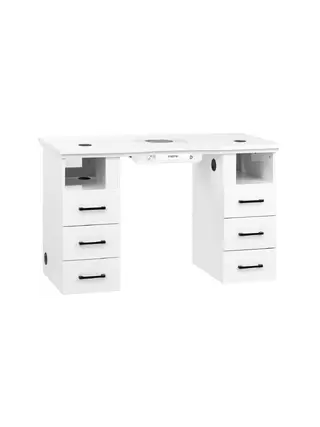 Table de manucure et coiffeuse MOMO L01 avec aspirateur