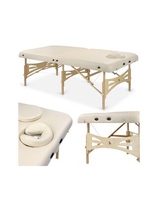Table de massage - Integral Light avec tête en bois K033 Beige