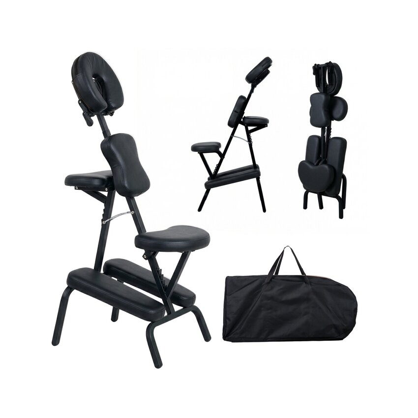 Fauteuil de massage énergétique - noir
