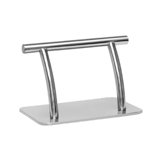 Repose-pieds argenté coiffeur - Gabbiano L005S