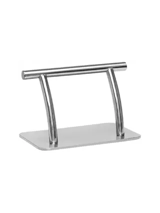 Repose-pieds argenté coiffeur - Gabbiano L005S