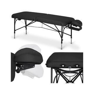 Table de massage Smart Alu 70 Vinyl Flex K015 Noir