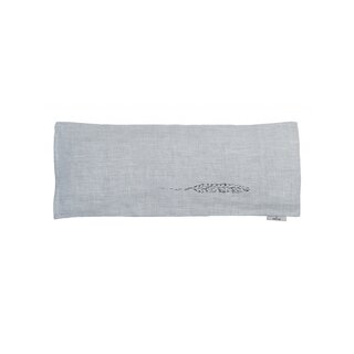 Coussin chauffant en forme d'oreiller en blé