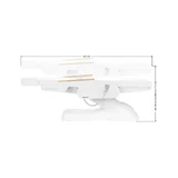 Fauteuil de soins électrique SILLON Lux 273b 3 moteurs blanc