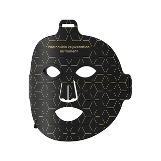 Masque facial LED noir – Infrarouge avec 7 couleurs