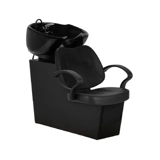 Fauteuil de shampoing Hair System Borneo - noir