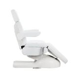 Fauteuil électrique Azzurro Lux pour soins esthétiques 5 moteurs blanc