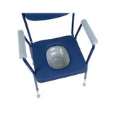 Abattant WC rembourré Bleu TIM