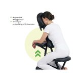 Fauteuil de massage énergétique - noir