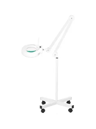 Lampe loupe LED S4 + support à roulettes