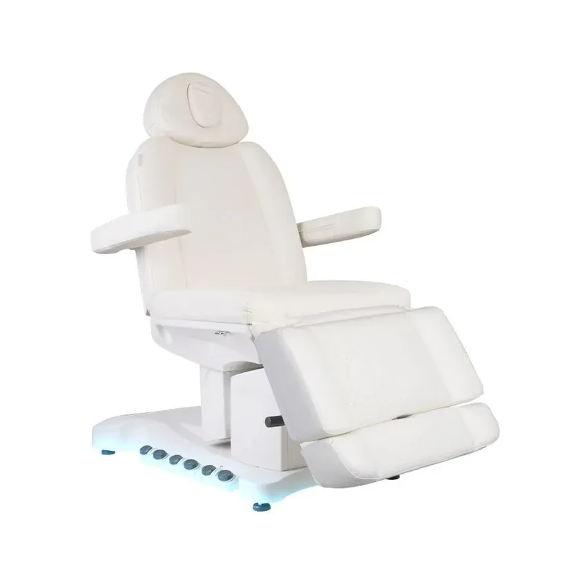 Fauteuil de soins électrique chauffant Azzurro 708B 4 moteurs - blanc