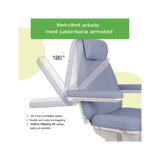 Fauteuil de soins esthétiques électrique Elara PRO 4 - violet