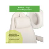 Fauteuil de soins esthétiques électrique Elara PRO 6P - blanc