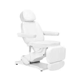 Fauteuil de soins électrique SILLON CLASSIC – 3 moteurs avec chauffage, blanc (2e édition)