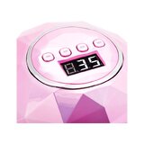 Lampe LED UV brillante 86W Rose Perle