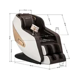 Fauteuil de massage Sakura Comfort Plus 806 - Marron