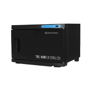 Chauffe-serviettes avec stérilisateur UV 16 litres Noir