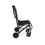 Fauteuil roulant de transport pliable avec poignée