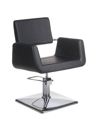 Chaise de barbier noire Vito BH-6971