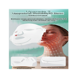 Masque lumineux rouge LED 4D - Masque facial