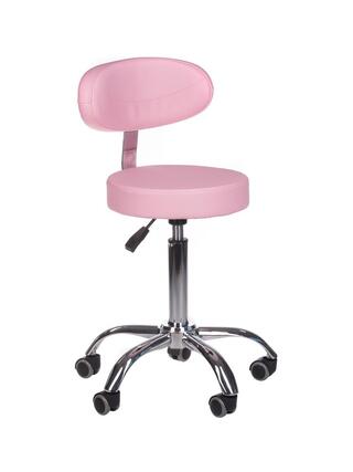 Tabouret cosmétique avec dossier BD-9934 rose