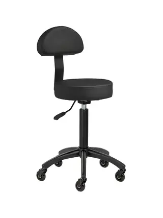 Tabouret de barbier Gabbiano D026 noir