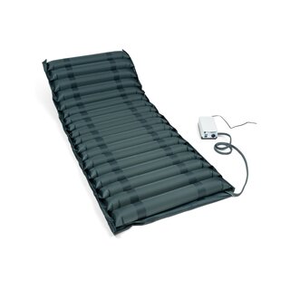 Matelas anti-escarres avec pompe à air 200 x 87 x 11 cm