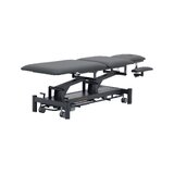 Table de massage électrique 5 sections - Rila PRO - Structure grise, revêtement gris