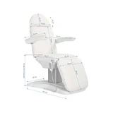 Fauteuil de soins électrique sur colonne - Eclipse 4 moteurs - blanc