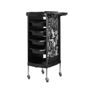 Chariot de coiffure X11-9 Noir Graphique