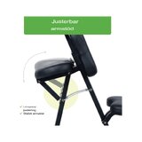 Fauteuil de massage énergétique - noir
