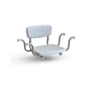 Banc de baignoire avec dossier – 4 supports antidérapants pour montage dans la baignoire