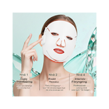 Masque lumineux rouge LED 4D - Masque facial