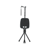 Canne réglable en aluminium avec siège