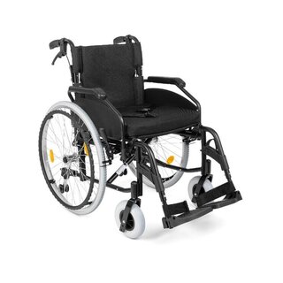 Fauteuil roulant Everyday TIM en aluminium avec freins à dossier rabattable