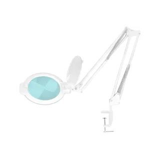 Lampe loupe LED Moonlight 8013/6" blanche pour table
