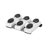Fauteuil de soins esthétiques - Azzurro 803D 3 moteurs blanc