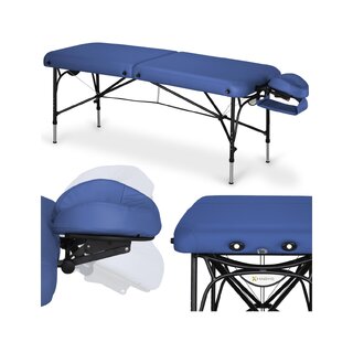 Table de massage Smart Alu 70 Vinyl Flex K015 Bleu