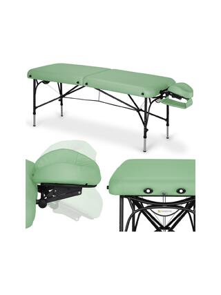 Table de massage Smart Alu 70 Vinyl Flex K015 Vert