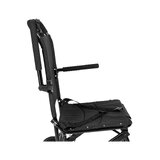 Fauteuil roulant de transport pliable avec poignée