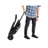 Fauteuil roulant de transport pliable avec poignée