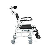 Fauteuil roulant de douche et chaise percée Tilt MASTER PLUS