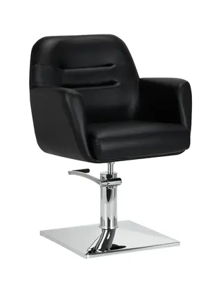 Fauteuil de barbier Monaco - noir