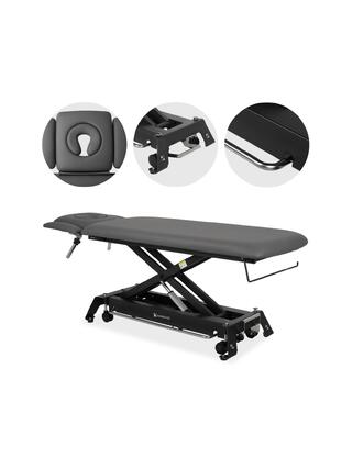 Table de traitement ergonomique Evero Cross X4 avec support plantaire - gris